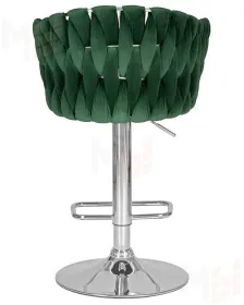 Стул барный DOBRIN MARCEL (зеленый велюр (MJ9-88))