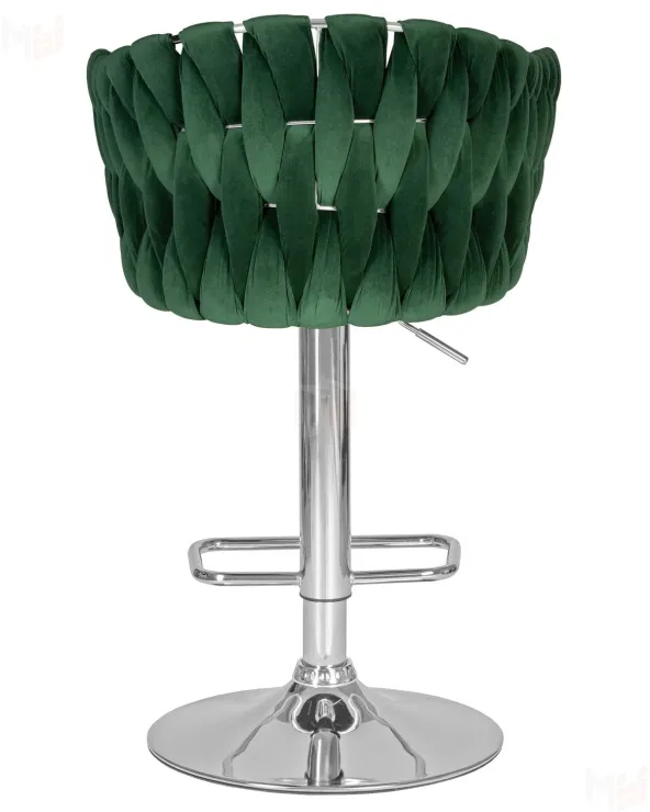 Стул барный DOBRIN MARCEL (зеленый велюр (MJ9-88))