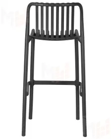 Стул барный DOBRIN CHLOE BAR (темно-серый)