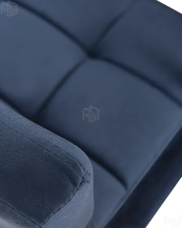 Офисное кресло для персонала DOBRIN TERRY (синий велюр (MJ9-117))