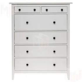 Комод КЫМОР 6 ящиков белый