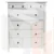 Комод КЫМОР 6 ящиков белый