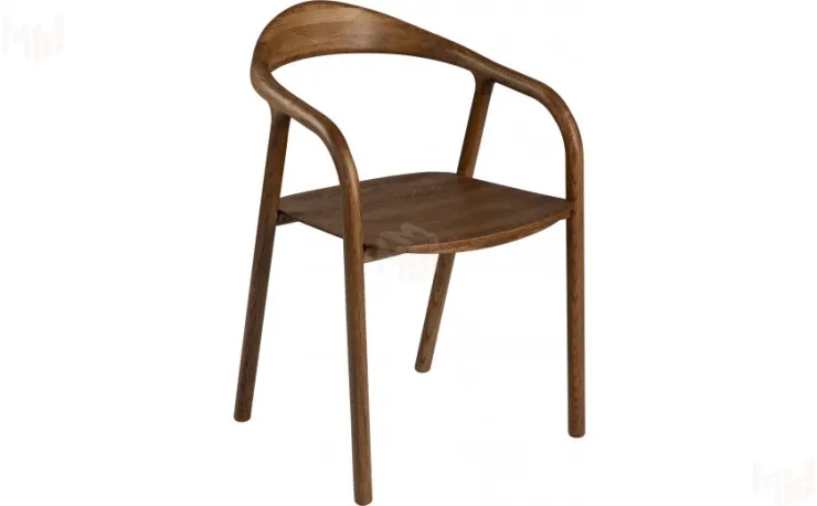 Кресло деревянное из массива дуба Соул Дуб темный