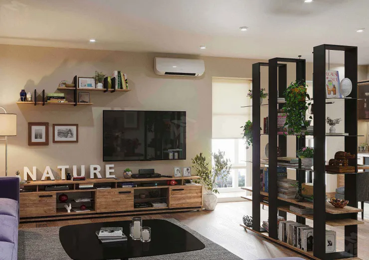 Гостиная Nature 7  Дуб табачный