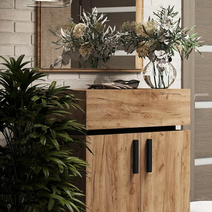 Тумба для обуви NEO 89 Дуб табачный