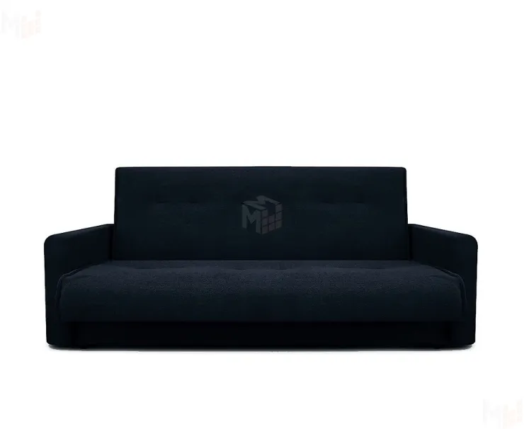 Диван-книжка Милан (бархат черный)