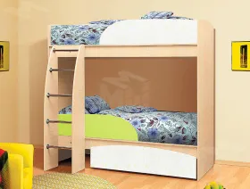Кровать двухъярусная Омега 4 АРТ