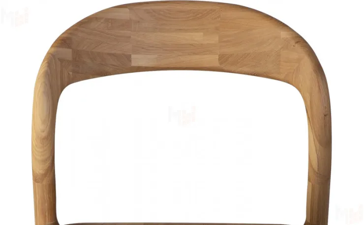 Стул деревянный из массива дуба Соул Дуб натуральный