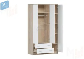 Шкаф Комфорт-10 сонома/белый