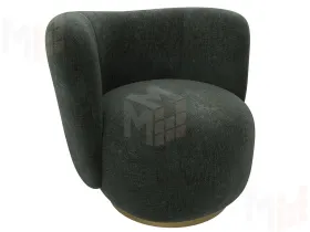 Кресло Лига-072 ( шенилл RIMINI 09 зеленый )