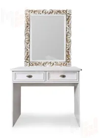 Туалетный столик Натали белый глянец