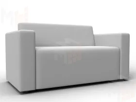 Диван прямой Лига-093 ( Белый )