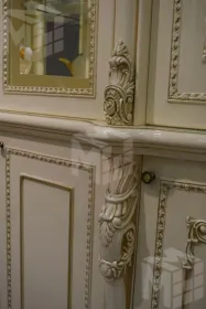 Сервант Джоконда 4-ств крем глянец