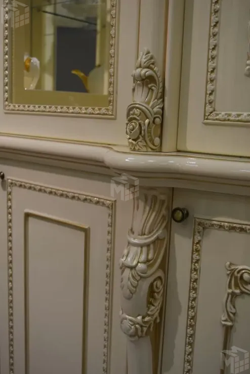 Сервант Джоконда 4-ств крем глянец