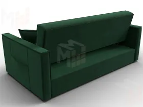 Диван прямой Лига-104 (160) ( SEVEN 626 зеленый )