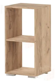 Стеллаж  ГРЕТТА Куб 2 Дуб Крафт золотой