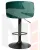 Стул барный DOBRIN DARCY BLACK (зеленый велюр (1922-9))
