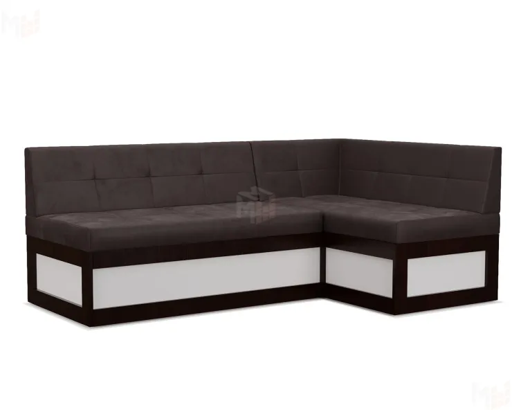 Нотис Правый угол (Бархат шоколадный STAR VELVET 60 COFFEE) 187х82х112 см