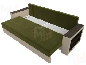 Диван прямой Дубай Лайт ( Зеленый;Бежевый )