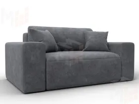 Кресло Лига-036 НПБ ( BRUT 16 темно-серый )