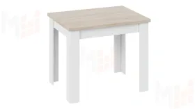 Стол раздвижной Промо тип 3 Белый, Дуб Сонома светлый