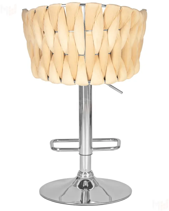 Стул барный DOBRIN MARCEL (бежевый велюр (MJ9-10))