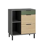 Тумба  Марвэл 16.160 Темно - серый 