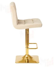 Стул барный DOBRIN GOLDIE (бежевый велюр (MJ9-10))