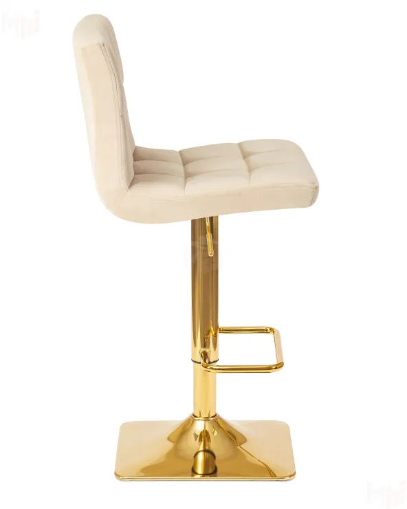 Стул барный DOBRIN GOLDIE (бежевый велюр (MJ9-10))