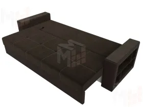 Диван прямой Дубай Лайт ( Коричневый )