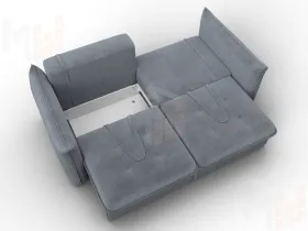 Диван прямой Лига-100 НПБ ( TOWER 10 серый )