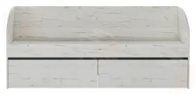 Кровать-софа  ГРЕТТА с ящиками Дуб Крафт белый