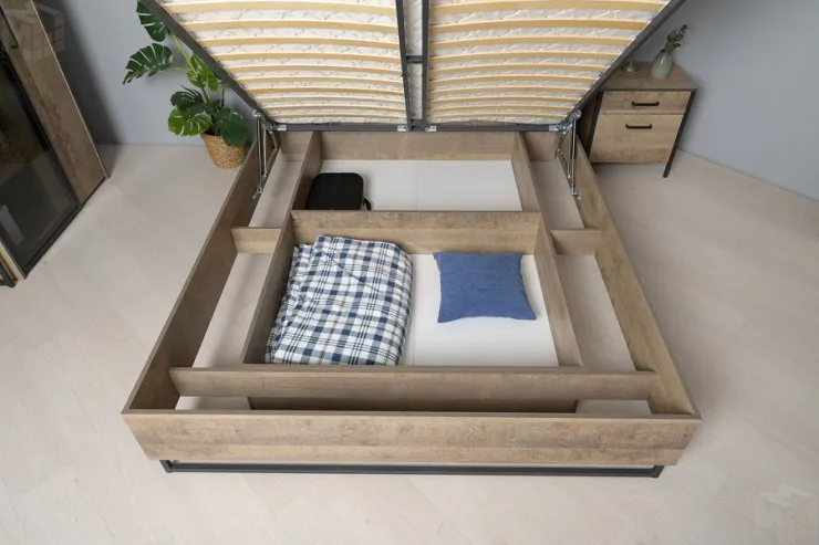 Кровать Трувор 11.34 с подъемным механизмом 160 см