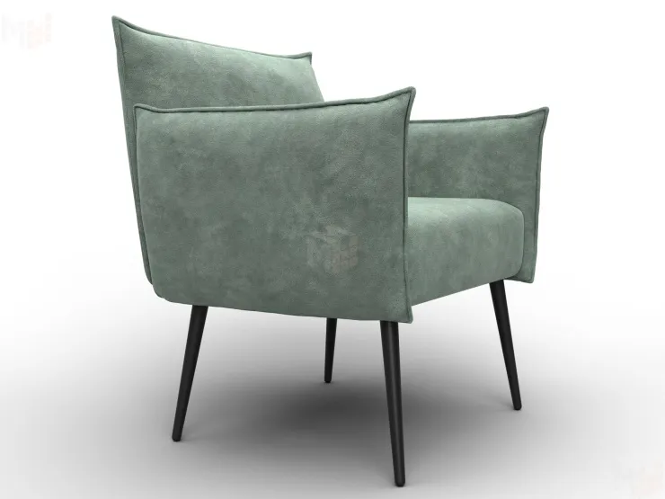 Кресло Лига-083 ( велюр BRUT 08 зеленый )