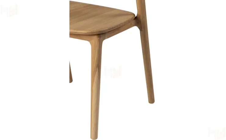 Стул деревянный из массива дуба Соул Дуб натуральный