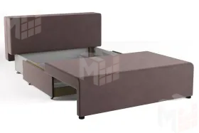 Диван-кровать Ассоль Коричневый