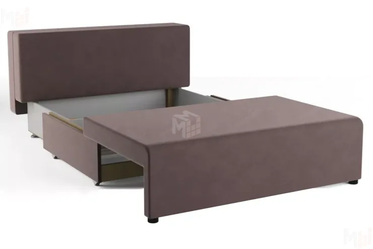 Диван-кровать Ассоль Коричневый