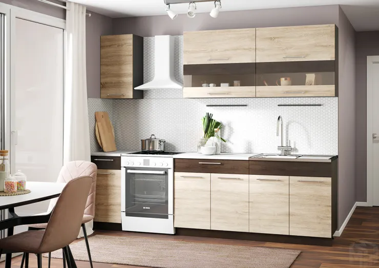 Кухня Маша 2,0 венге/дуб сонома