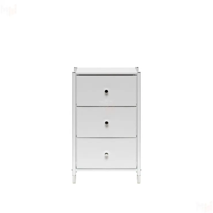 Комод Leset Нирита/Хайди, 3 ящика, Белый (Белый/Белый)