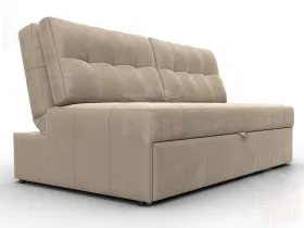 Диван прямой Лига-107 (160) ( SEVEN 729 бежевый )