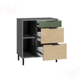 Тумба  Марвэл 16.160 Темно - серый 