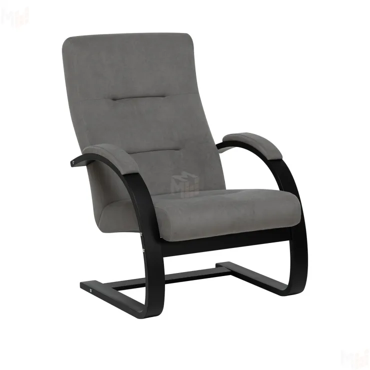 Кресло Leset Монэ NEW (Венге/Bingo 20 (мышиный))