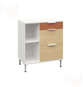 Тумба  Марвэл 16.160 Белый шагрень