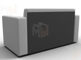 Диван прямой Лига-093 ( Белый )