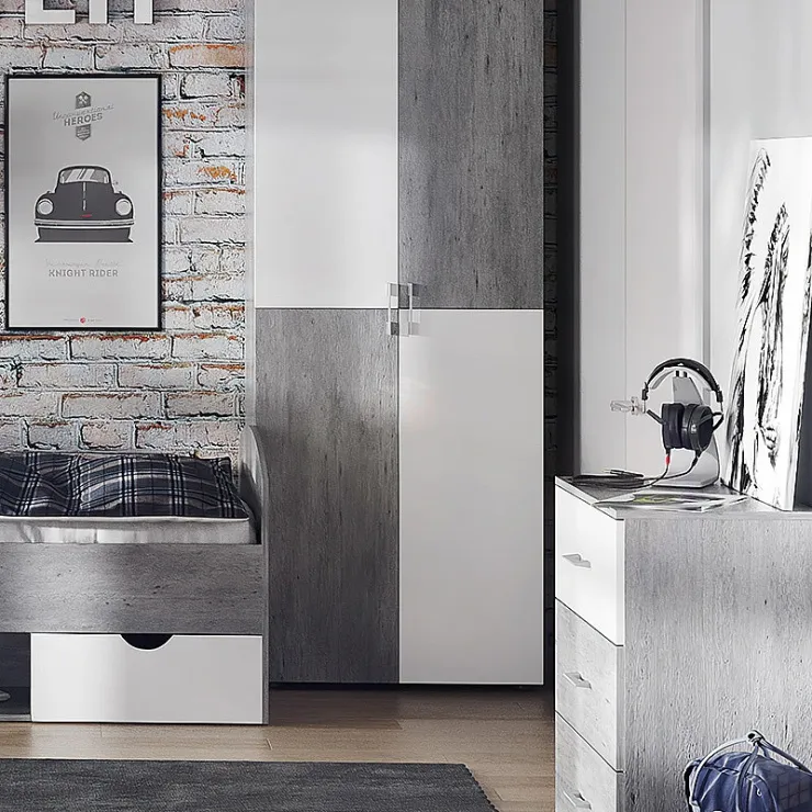 Шкаф для одежды БЕРГЕН 92