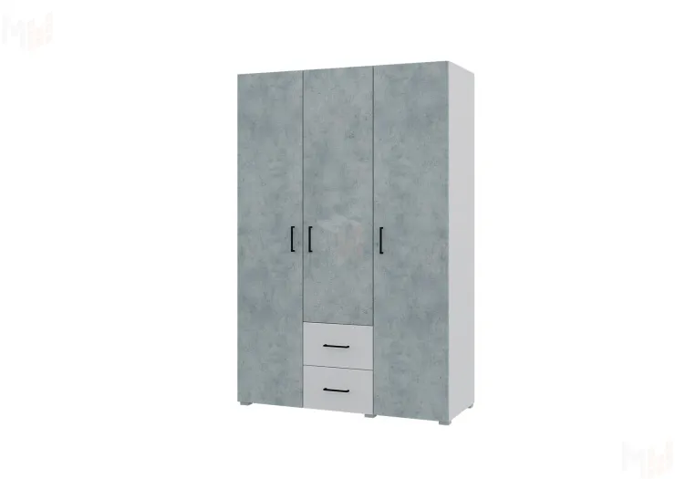 Шкаф VICTOR 3-х створчатый 2 ящика