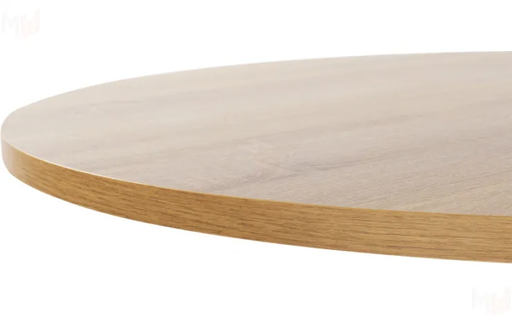 Стол Лаки Лофт D90 Дуб сонома / Белый