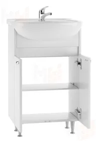 Тумба под умывальник "Арго 55 ЛАЙТ" без ящика Домино