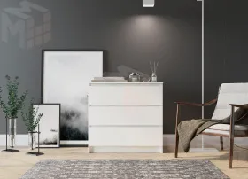 Комод Мори 800.1 белый
