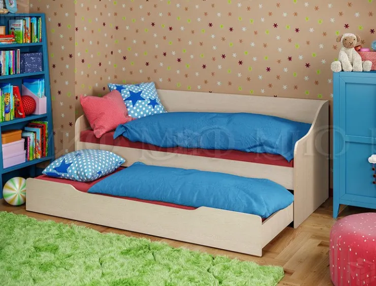 Двухъярусная выдвижная кровать Вега-2